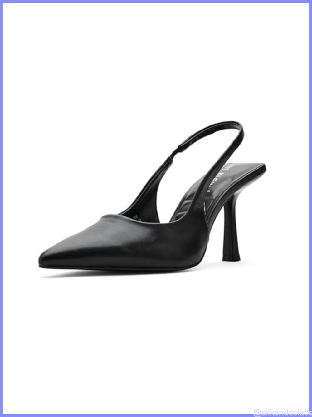 Anne Klein Itzy Pointed Toe Stiletto Slingback Pump Business Casual